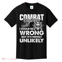 Combat Engineer Usa Military Sapper Kids T-Shirt thumb 0