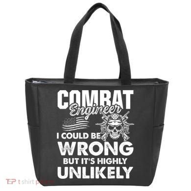 Combat Engineer Usa Military Sapper Tote Bag