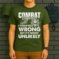 Combat Engineer Usa Military Sapper T-Shirt thumb 6