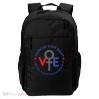 Cool Election Vote Like Your Rights Depend On It Backpack thumb 0