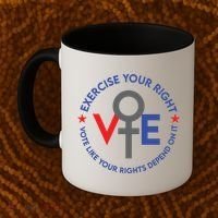 Cool Election Vote Like Your Rights Depend On It Coffee Mug thumb 2