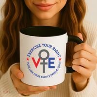 Cool Election Vote Like Your Rights Depend On It Coffee Mug thumb 3