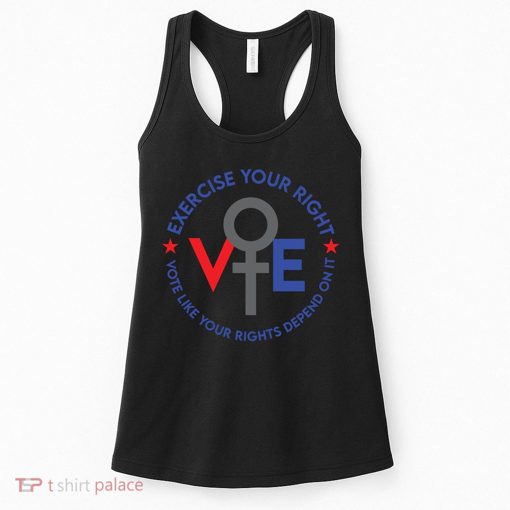 Cool Election Vote Like Your Rights Depend On It Women's Tank Top