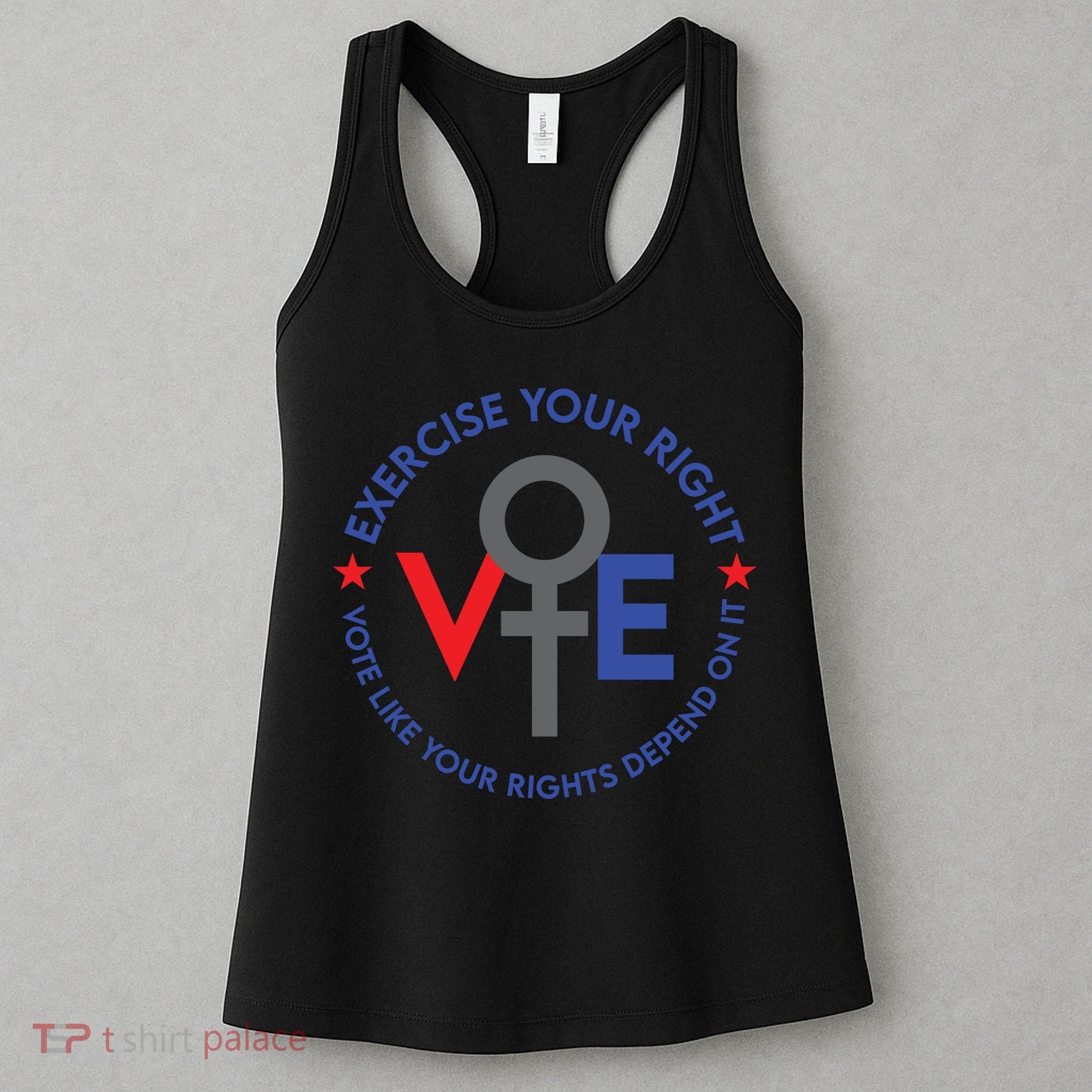 Cool Election Vote Like Your Rights Depend On It Women's Tank Top