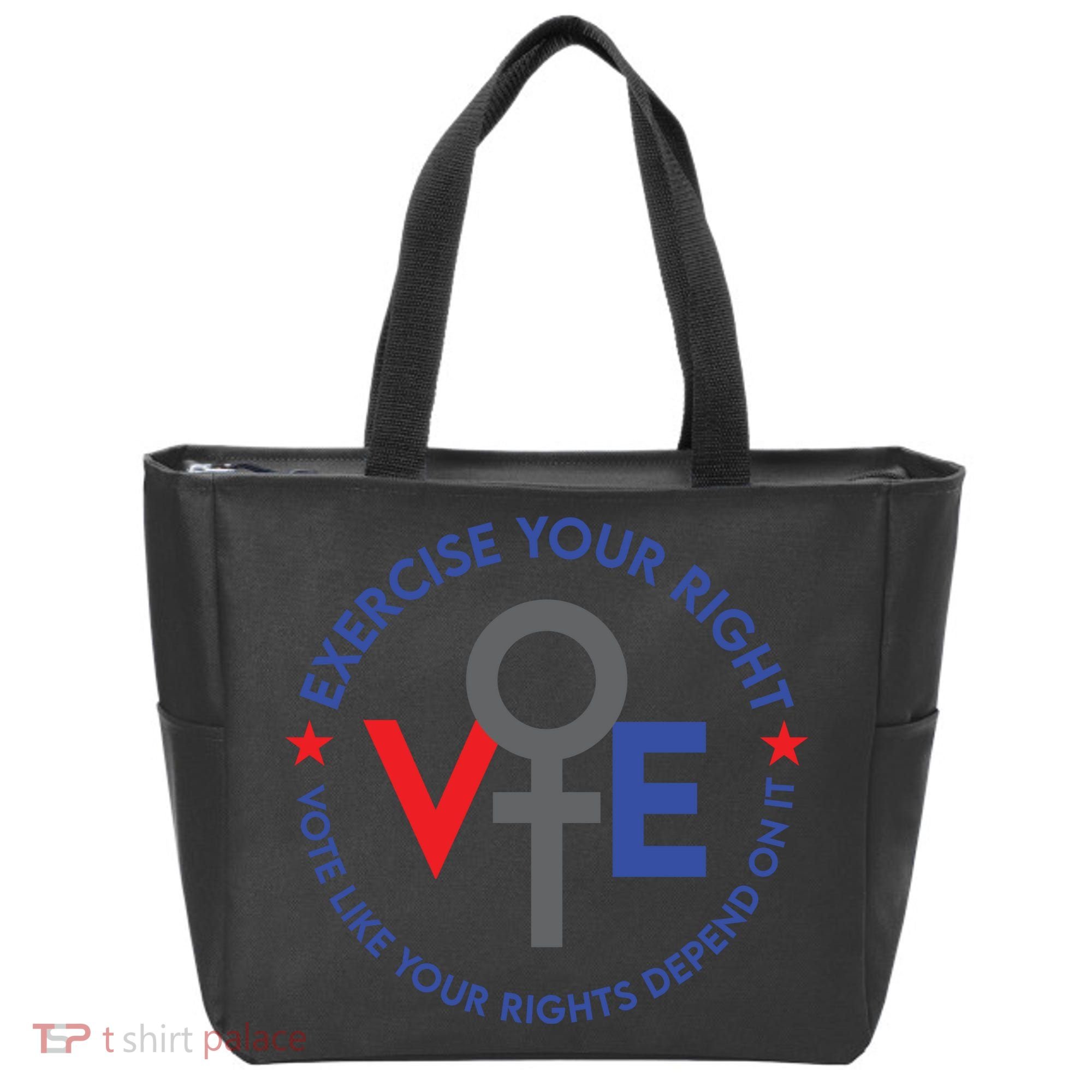 Cool Election Vote Like Your Rights Depend On It Tote Bag