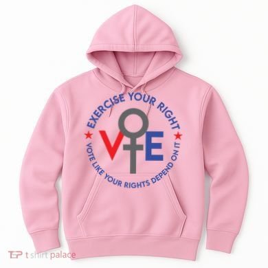 Cool Election Vote Like Your Rights Depend On It Hoodie