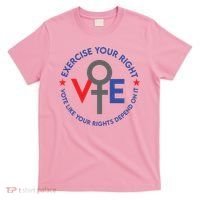 Cool Election Vote Like Your Rights Depend On It T-Shirt thumb 0