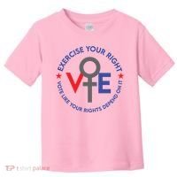 Cool Election Vote Like Your Rights Depend On It Toddler T-Shirt thumb 0