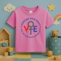 Cool Election Vote Like Your Rights Depend On It Toddler T-Shirt thumb 3
