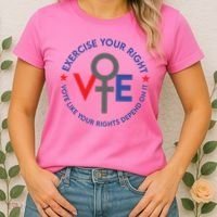 Cool Election Vote Like Your Rights Depend On It Women's T-Shirt thumb 2