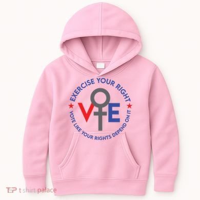 Cool Election Vote Like Your Rights Depend On It Kids Hoodie