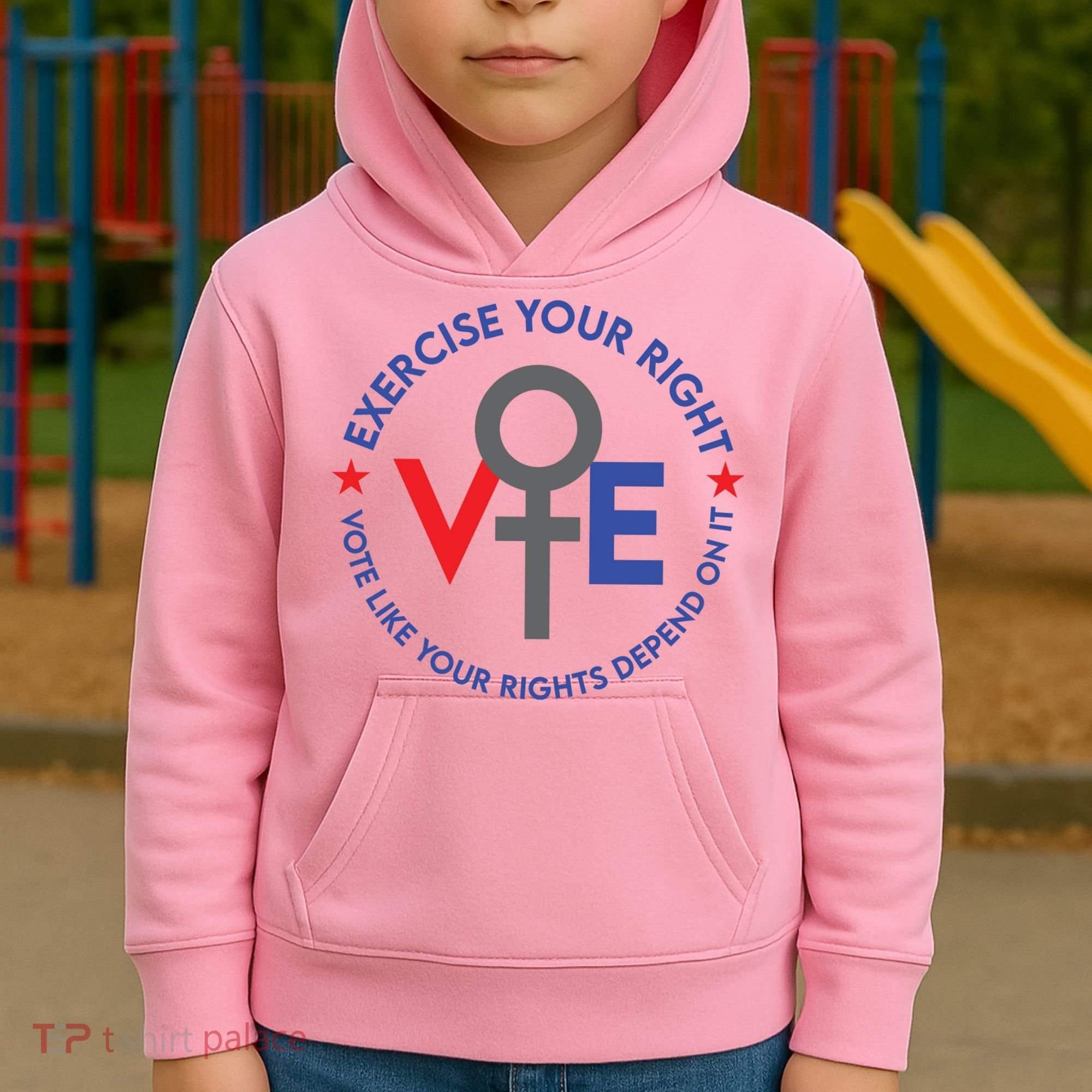 Cool Election Vote Like Your Rights Depend On It Kids Hoodie
