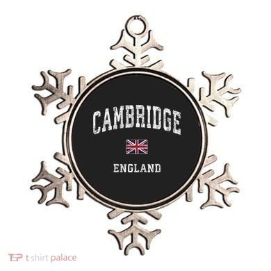Cambridge England Vintage Athletic Sports Design Ornament