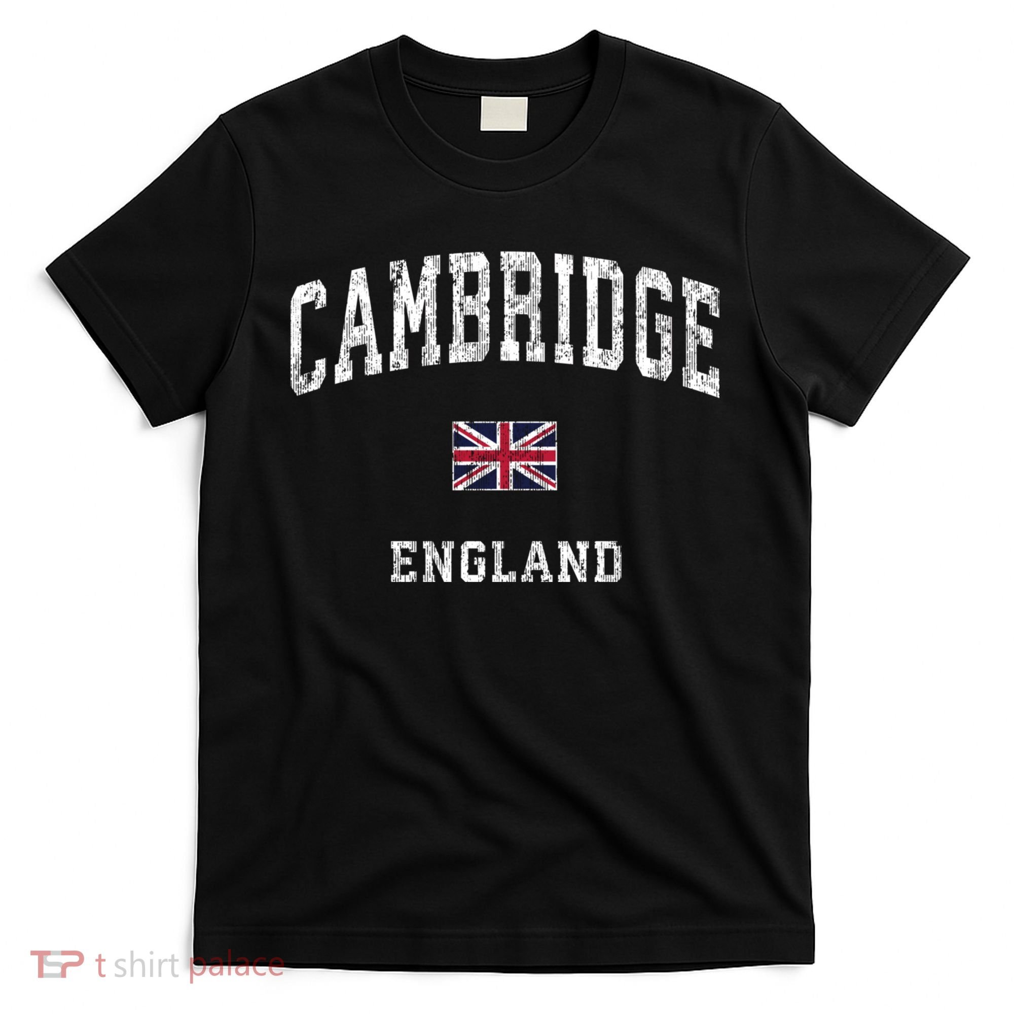 Cambridge England Vintage Athletic Sports T-Shirt