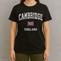 Cambridge England Vintage Athletic Sports T-Shirt thumb 4