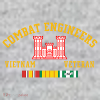 Combat Engineers Vietnam Veteran Veterans Day Xmas Funny Gift The Baniff Cuffed Pom Beanie thumb 2