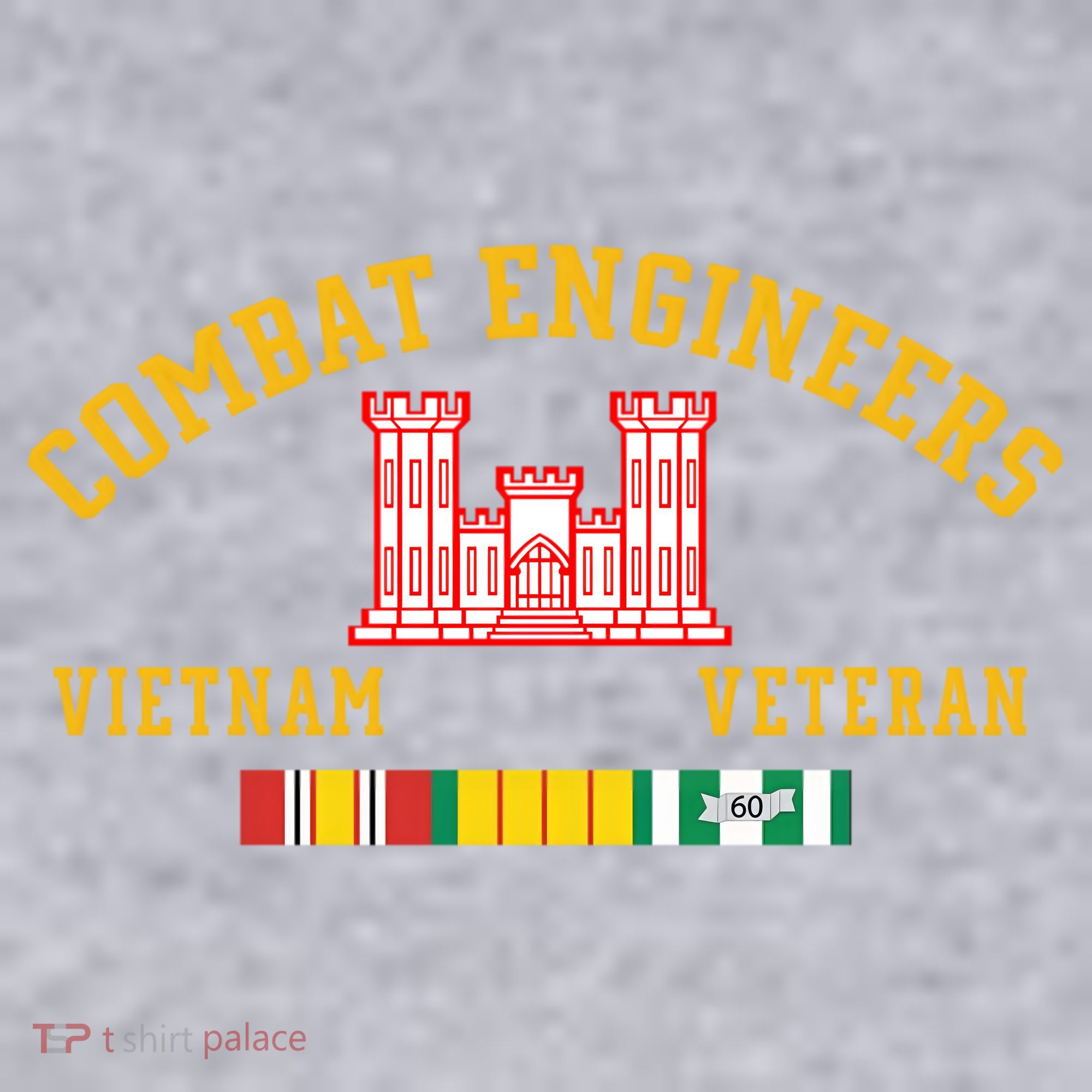 Combat Engineers Vietnam Veteran Veterans Day Xmas Funny Gift Women's Racerback Cropped Tank
