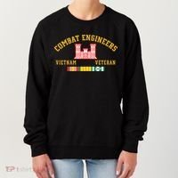 Combat Engineers Vietnam Veteran Veterans Day Xmas Funny Gift Women's Sweatshirt thumb 0