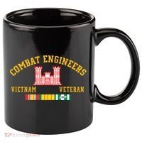 Combat Engineers Vietnam Veteran Veterans Day Xmas Funny Gift 11oz C Handle Ceramic Mug thumb 0