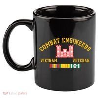 Combat Engineers Vietnam Veteran Veterans Day Xmas Funny Gift 11oz C Handle Ceramic Mug thumb 2