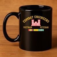 Combat Engineers Vietnam Veteran Veterans Day Xmas Funny Gift 11oz C Handle Ceramic Mug thumb 4