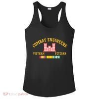 Combat Engineers Vietnam Veteran Veterans Day Xmas Funny Gift Ladies PosiCharge Competitor Racerback Tank thumb 0