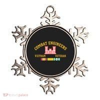 Combat Engineers Vietnam Veteran Veterans Day Xmas Funny Gift Ornament thumb 0