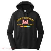 Combat Engineers Vietnam Veteran Veterans Day Xmas Funny Gift Performance Fleece Hoodie thumb 0