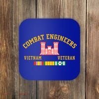 Combat Engineers Vietnam Veteran Veterans Day Xmas Funny Gift Coaster thumb 0