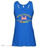 Combat Engineers Vietnam Veteran Veterans Day Xmas Funny Gift Ladies Essential Flowy Tank thumb 0