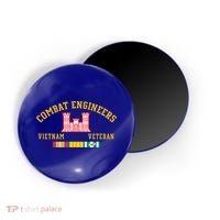 Combat Engineers Vietnam Veteran Veterans Day Xmas Funny Gift Magnet thumb 0