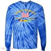 Combat Engineers Vietnam Veteran Veterans Day Xmas Funny Gift Tie-Dye Long Sleeve Shirt thumb 0