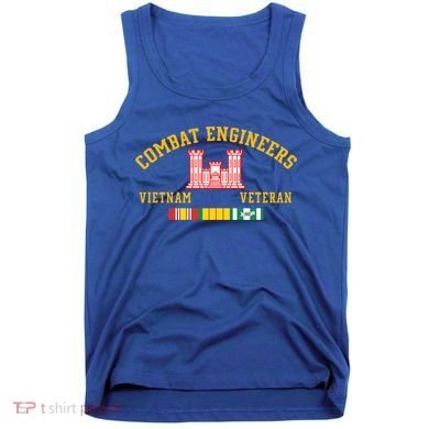 Combat Engineers Vietnam Veteran Veterans Day Xmas Funny Gift Tank Top