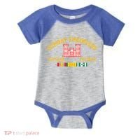 Combat Engineers Vietnam Veteran Veterans Day Xmas Funny Gift Infant Baby Jersey Bodysuit thumb 0