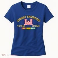 Combat Engineers Vietnam Veteran Veterans Day Xmas Funny Gift Women's T-Shirt thumb 0