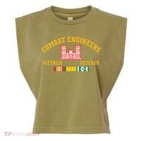 Combat Engineers Vietnam Veteran Veterans Day Xmas Funny Gift Garment-Dyed Women's Muscle Tee thumb 0