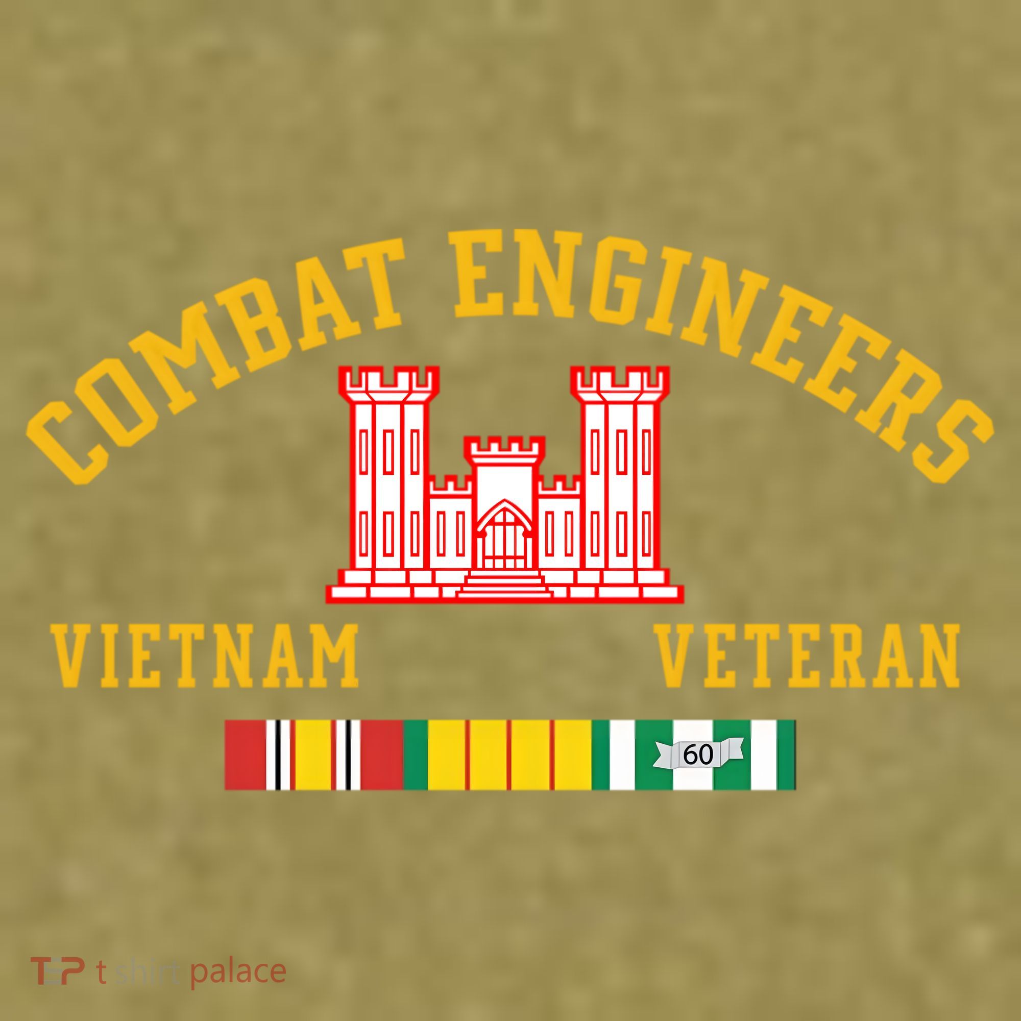 Combat Engineers Vietnam Veteran Veterans Day Xmas Funny Gift Garment-Dyed Women's Muscle Tee