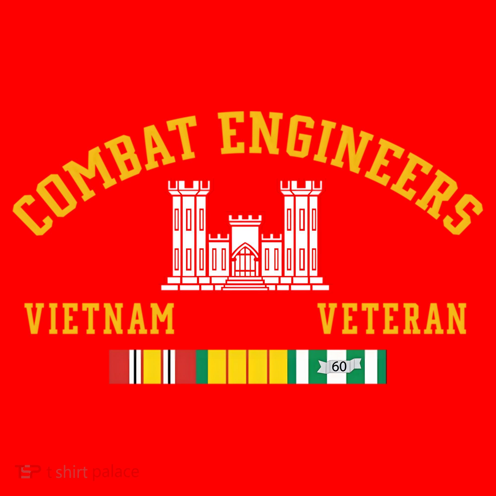Combat Engineers Vietnam Veteran Veterans Day Xmas Funny Gift Santa Hat