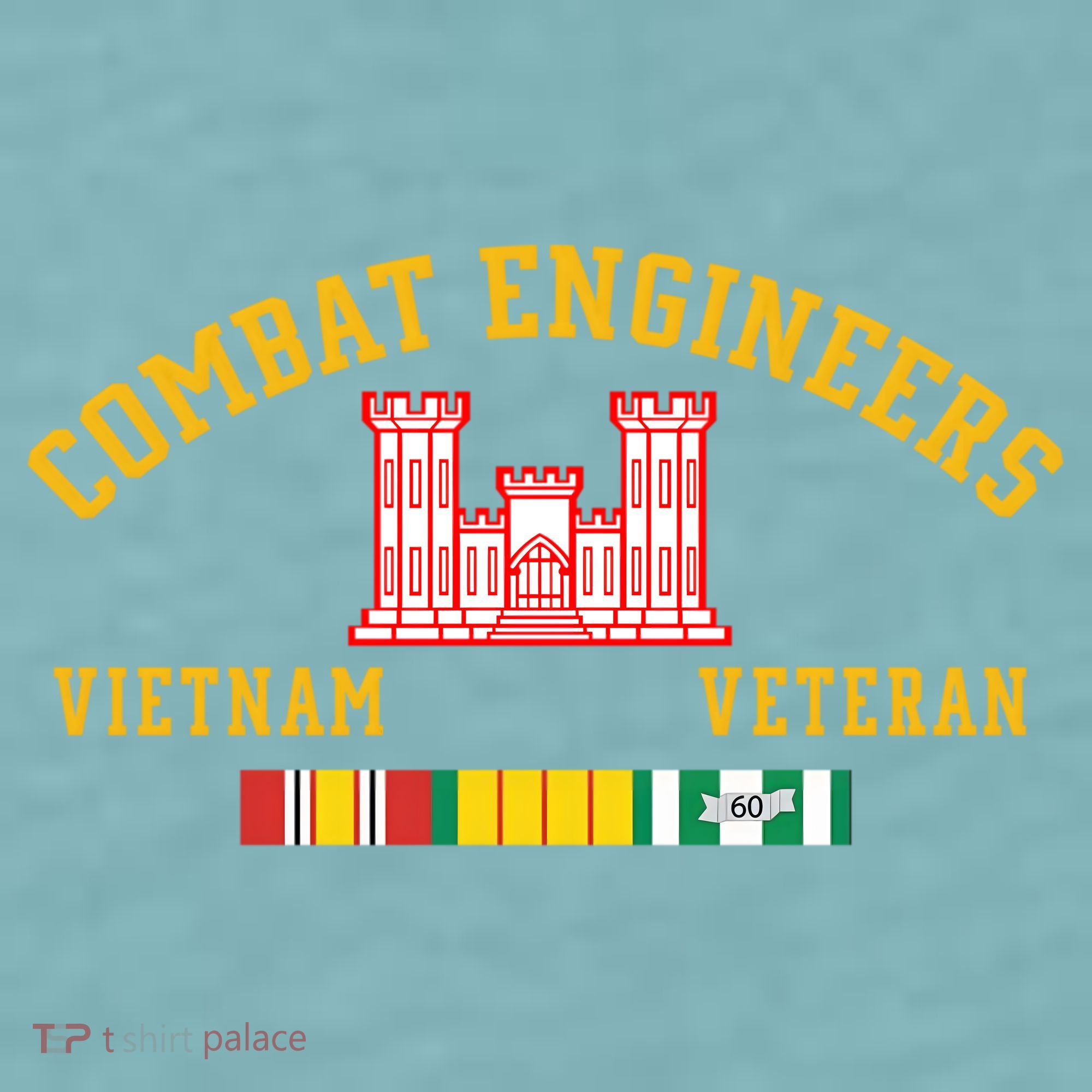Combat Engineers Vietnam Veteran Veterans Day Xmas Funny Gift Sueded Cloud Jersey T-Shirt
