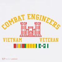 Combat Engineers Vietnam Veteran Veterans Day Xmas Funny Gift Garment-Dyed Sweatshirt thumb 2