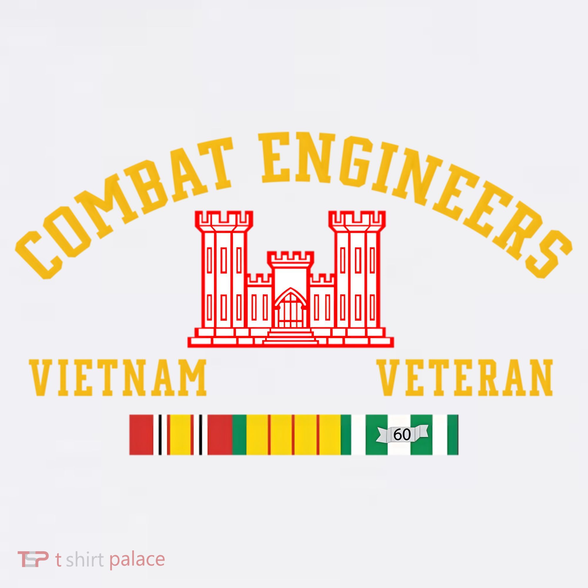 Combat Engineers Vietnam Veteran Veterans Day Xmas Funny Gift Garment-Dyed Sweatshirt
