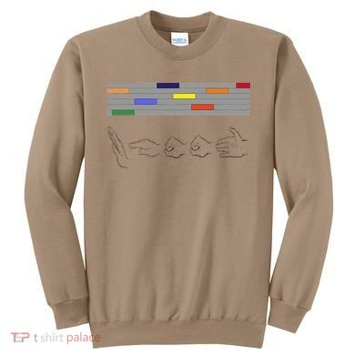 Close Encounters Wild Signals Lights Aliens Ufo Retro 70s Sweatshirt