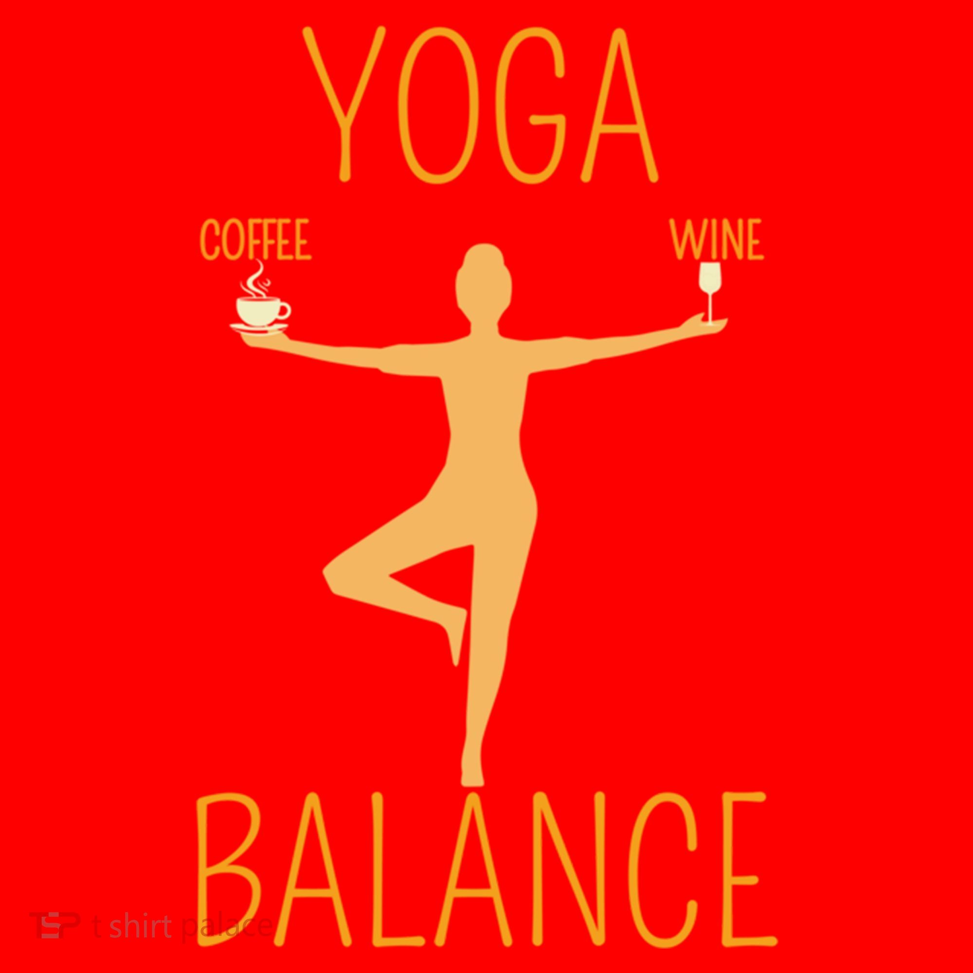Coffee Er Wine Lover Funny Ing Yoga Balance Gift Santa Hat