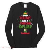 Elf - You Sit on a Throne of Lies Long Sleeve Shirt thumb 0
