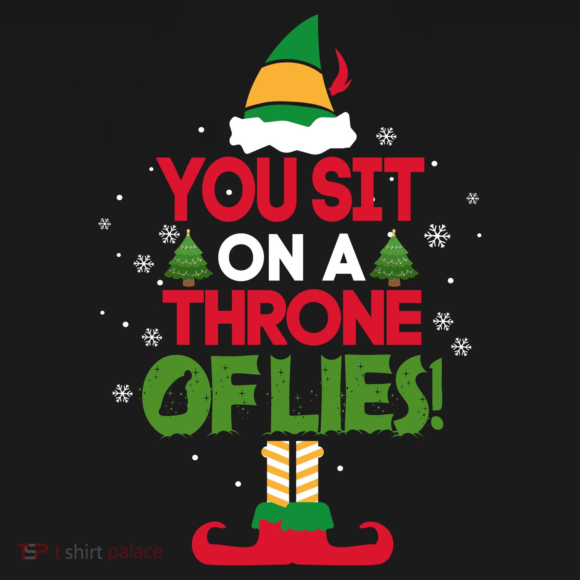 Elf - You Sit on a Throne of Lies Women's Hoodie