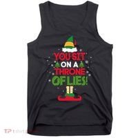 Elf - You Sit on a Throne of Lies Tank Top thumb 0