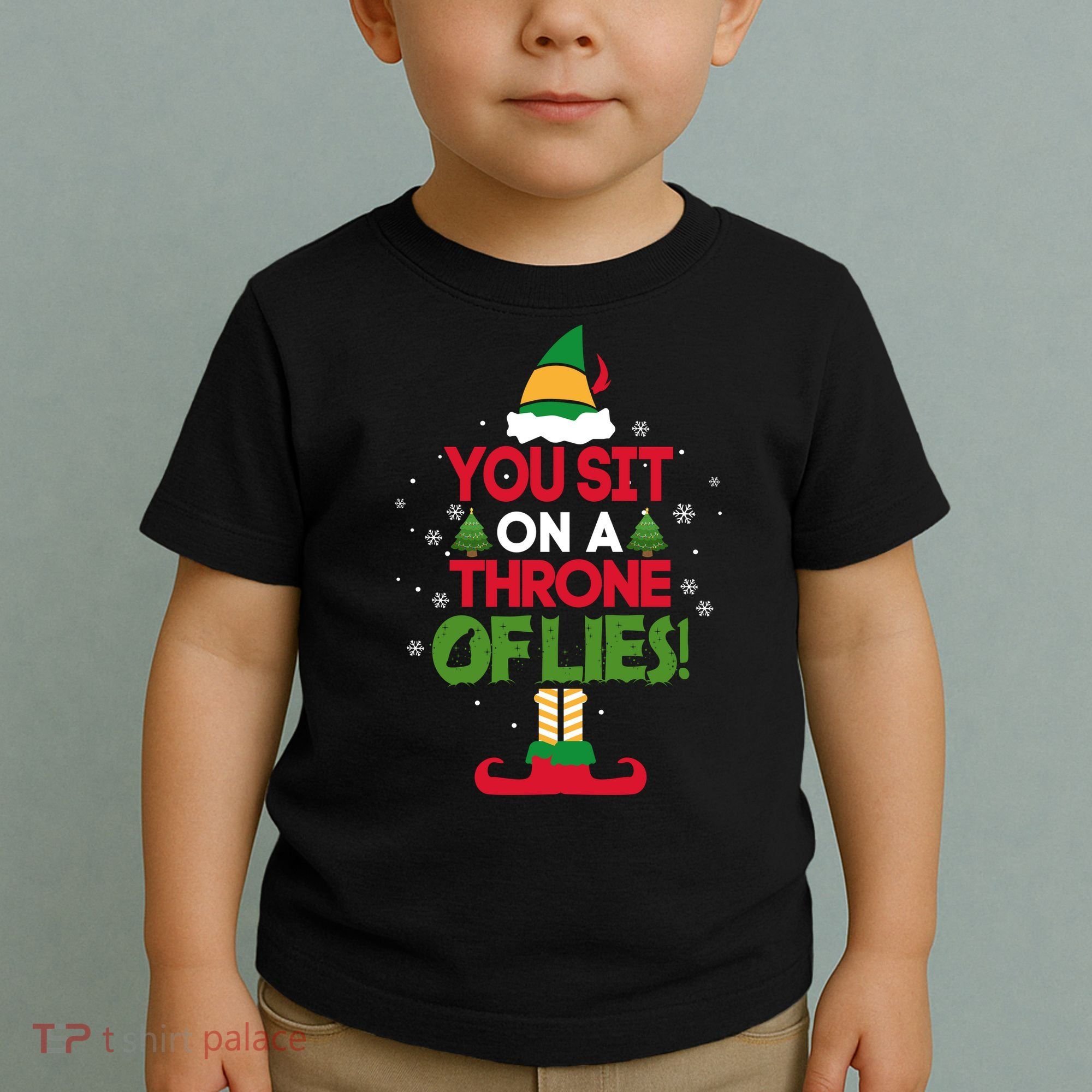 Elf - You Sit on a Throne of Lies Toddler T-Shirt
