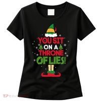 Elf - You Sit on a Throne of Lies Women's T-Shirt thumb 0