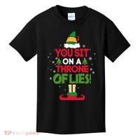 Elf - You Sit on a Throne of Lies Kids T-Shirt thumb 0