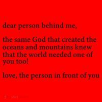 Carew Ellington You Are Loved Dear Person Behind Me Santa Hat thumb 1